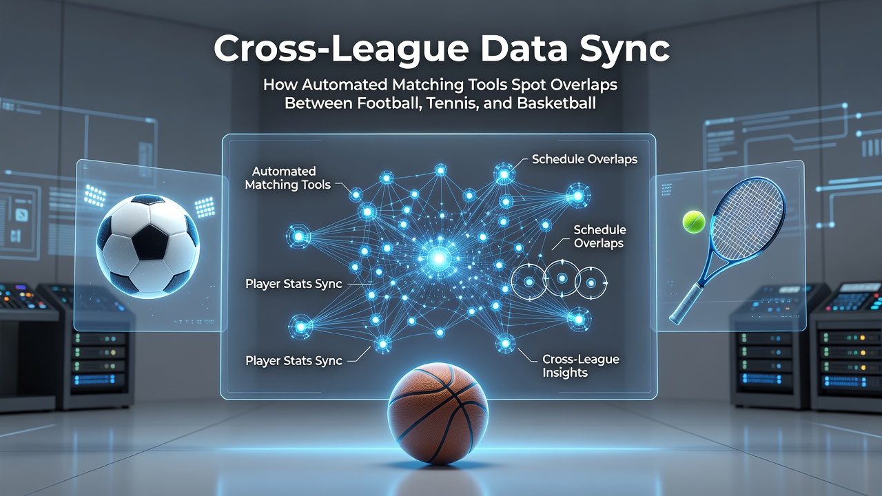 Real-time matching tool interface displaying cross-sport probability overlaps