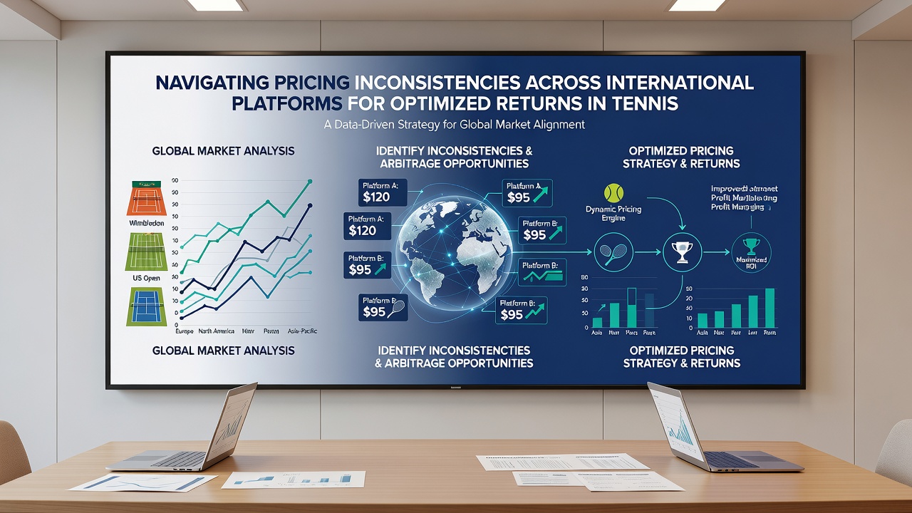 Data dashboards comparing live tennis and football odds across multiple international betting sites